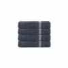 Wholesale 👏 Flash Sale ✔️ Enchasoft 4 pcs Anthracite Turkish Cotton Hand Towels by Enchante Home 🎉 ⌛