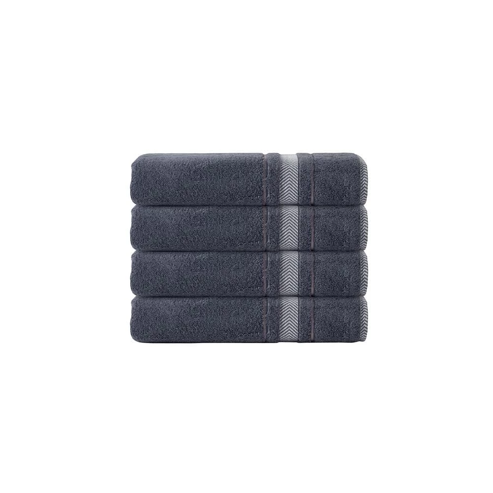 Wholesale ๐ Flash Sale โ๏ธ Enchasoft 4 pcs Anthracite Turkish Cotton Hand Towels by Enchante Home ๐ โ 1 Wholesale ๐ Flash Sale โ๏ธ Enchasoft 4 pcs Anthracite Turkish Cotton Hand Towels by Enchante Home ๐ โ