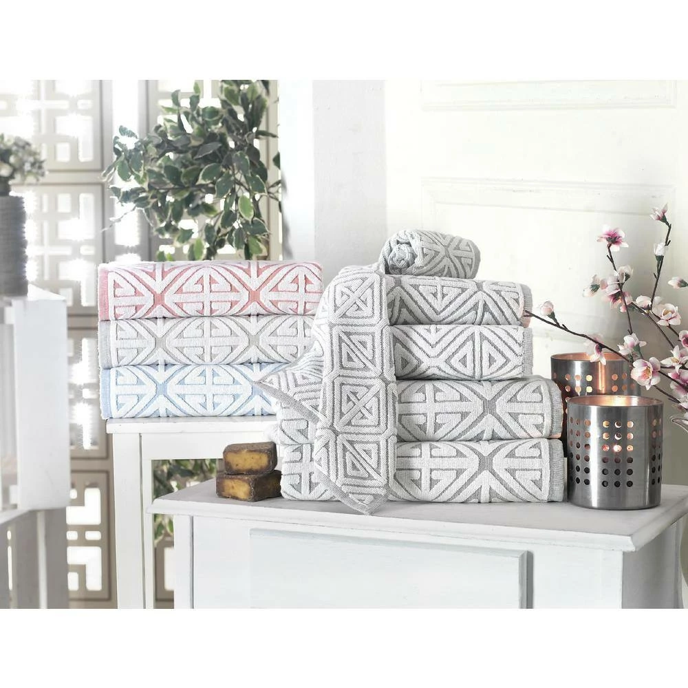 New ๐งจ Top 10 โจ Glamour 4 pcs Anthracite Turkish Cotton Hand Towels by Enchante Home โค๏ธ ๐ 3 New ๐งจ Top 10 โจ Glamour 4 pcs Anthracite Turkish Cotton Hand Towels by Enchante Home โค๏ธ ๐ - Image 3