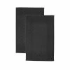 Flash Sale ✨ New ⌛ Gracious 2-Pieces Anthracite Turkish Cotton Bath Mats by Enchante Home ⌛ 🔔