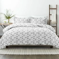 Cheapest ๐ฏ Deals ๐ฅ Make a Wish Patterned Performance Light Gray King 3-Piece Duvet Cover Set by Becky Cameron ๐งจ โจ