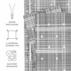 Best deal ๐ Best deal ๐ Polka Dot Patterned Performance Gray King 3-Piece Duvet Cover Set by Becky Cameron ๐ฅฐ ๐ 9 Best deal ๐ Best deal ๐ Polka Dot Patterned Performance Gray King 3-Piece Duvet Cover Set by Becky Cameron ๐ฅฐ ๐ -Becky Cameron Shop becky cameron bedding sets ieh duv po k gr 4f 1000