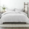 Best reviews of ⌛ Wholesale 🤩 Puffed Chevron Patterned Performance Light Gray Queen 3-Piece Duvet Cover Set by Becky Cameron 🧨 ❤️