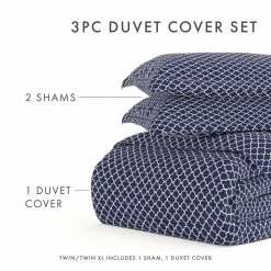 Cheapest ๐ Hot Sale โ๏ธ Quatrefoil Patterned Performance Navy King 3-Piece Duvet Cover Set by Becky Cameron ๐ ๐ 11 Cheapest ๐ Hot Sale โ๏ธ Quatrefoil Patterned Performance Navy King 3-Piece Duvet Cover Set by Becky Cameron ๐ ๐ -Becky Cameron Shop becky cameron bedding sets ieh duv qd k na 44 1000