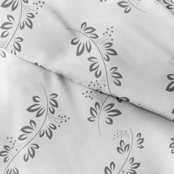 Best Pirce 😍 Cheapest 🌟 Simple Vine Patterned Performance Gray King 3-Piece Duvet Cover Set by Becky Cameron 🔥 🥰 -Becky Cameron Shop becky cameron bedding sets ieh duv smv k gr 44 1000