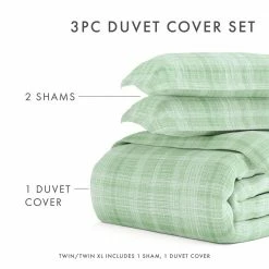 Coupon 💯 Coupon ⌛ Thatch Patterned Performance Forest Twin 3-Piece Duvet Cover Set by Becky Cameron 👍 🎁 -Becky Cameron Shop becky cameron bedding sets ieh duv th tw fo 44 1000