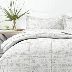 Top 10 ⭐ Cheapest 😉 3-Piece Light Gray Distressed Field Pattern Microfiber King / California King Down-Alternative Comforter Set by Becky Cameron ✔️ 🌟 -Becky Cameron Shop becky cameron bedding sets ih cmf fld k lg 1f 1000