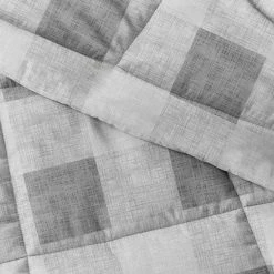 Buy 👏 Wholesale 💯 3-Piece Gray Gingham Pattern Microfiber Twin / Twin Extra Long Down-Alternative Comforter Set by Becky Cameron ⌛ 🛒 -Becky Cameron Shop becky cameron bedding sets ih cmf gng t gr 4f 1000