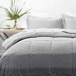 Budget ๐ Cheapest ๐ 3-Piece Gray Ombre Pattern Microfiber Full / Queen Down-Alternative Comforter Set by Becky Cameron ๐ โ 7 Budget ๐ Cheapest ๐ 3-Piece Gray Ombre Pattern Microfiber Full / Queen Down-Alternative Comforter Set by Becky Cameron ๐ โ -Becky Cameron Shop becky cameron bedding sets ih csp omb q gr 1f 1000