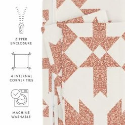 Hot Sale ⭐ Discount ⌛ Clay Adobe Diamond Print 3-Piece Reversible Twin/Twin Extra Long Duvet Cover Set by Becky Cameron 😍 😍 -Becky Cameron Shop becky cameron bedding sets ih duv add t cl 4f 1000