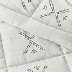 Budget ⭐ Cheapest ✔️ Premium Down Alternative Gray Urban Stitch Patterned Microfiber Twin Comforter Set by Becky Cameron 🌟 🎉 -Becky Cameron Shop becky cameron comforters ieh comf urs twin gray 4f 1000