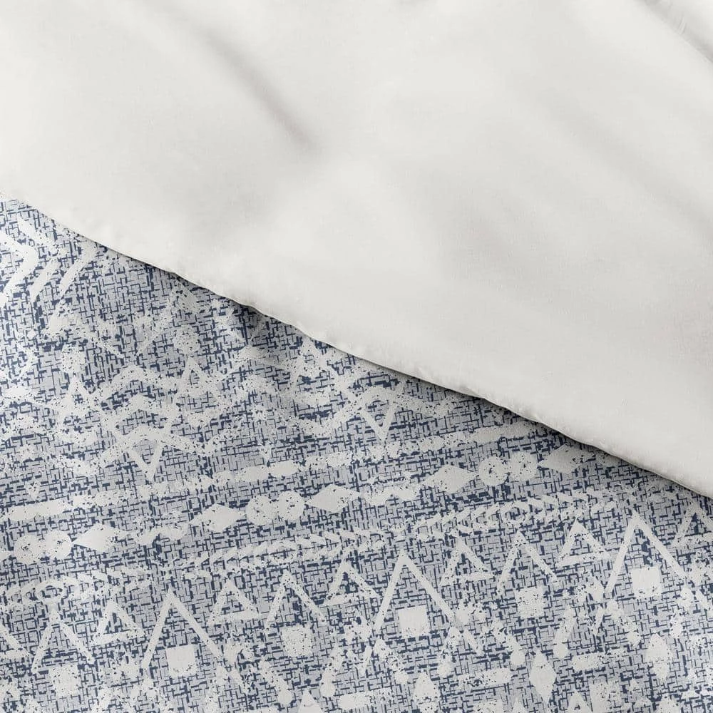 Outlet ๐ Best reviews of โ Premium Ultra Soft Navy Modern Rustic Pattern Reversible King Microfiber 3-Piece Duvet Cover Set by Becky Cameron ๐คฉ ๐ 5 Outlet ๐ Best reviews of โ Premium Ultra Soft Navy Modern Rustic Pattern Reversible King Microfiber 3-Piece Duvet Cover Set by Becky Cameron ๐คฉ ๐ - Image 5