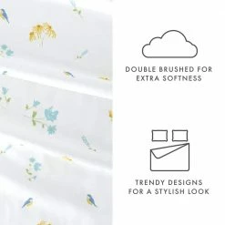 Best reviews of 😀 Outlet ❤️ Premium Ultra Soft 4-Piece Light Blue Bluebirds Pattern Microfiber King Sheet Set by Becky Cameron 🧨 🔥 -Becky Cameron Shop becky cameron sheet sets ieh 4pc blb king lblue 4f 1000