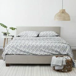 Promo 🧨 Best Sale 🎁 Home Collection 4-Piece Light Blue Floral Microfiber King Sheet Set by Becky Cameron 🔔 🎉 -Becky Cameron Shop becky cameron sheet sets ieh 4pc bls k lb 31 1000