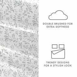 Coupon 🌟 New ⌛ 4-Piece Gray Floral Microfiber King Sheet Set by Becky Cameron 🔔 🔥 8 Coupon 🌟 New ⌛ 4-Piece Gray Floral Microfiber King Sheet Set by Becky Cameron 🔔 🔥 -Becky Cameron Shop becky cameron sheet sets ieh 4pc bov k gr 4f 1000