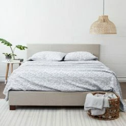 Promo 🤩 Flash Sale 👍 Premium Ultra Soft 4-Piece Light Blue Chantilly Lace Style Pattern Microfiber Queen Sheet Set by Becky Cameron 😍 🤩 -Becky Cameron Shop becky cameron sheet sets ieh 4pc chl queen lblue 1f 1000