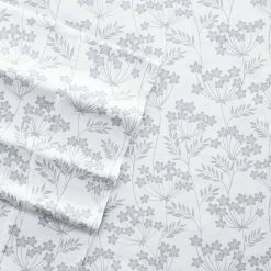 Promo 🤩 Flash Sale 👍 Premium Ultra Soft 4-Piece Light Blue Chantilly Lace Style Pattern Microfiber Queen Sheet Set by Becky Cameron 😍 🤩 -Becky Cameron Shop becky cameron sheet sets ieh 4pc chl queen lblue 4f 1000