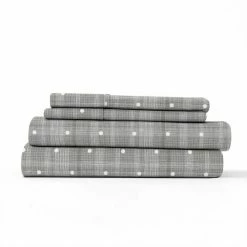 Budget โค๏ธ Outlet โญ 4-Piece Gray Geometric Microfiber California King Sheet Set by Becky Cameron ๐ฅ โค๏ธ 7 Budget โค๏ธ Outlet โญ 4-Piece Gray Geometric Microfiber California King Sheet Set by Becky Cameron ๐ฅ โค๏ธ -Becky Cameron Shop becky cameron sheet sets ieh 4pc po ck gr 1f 1000