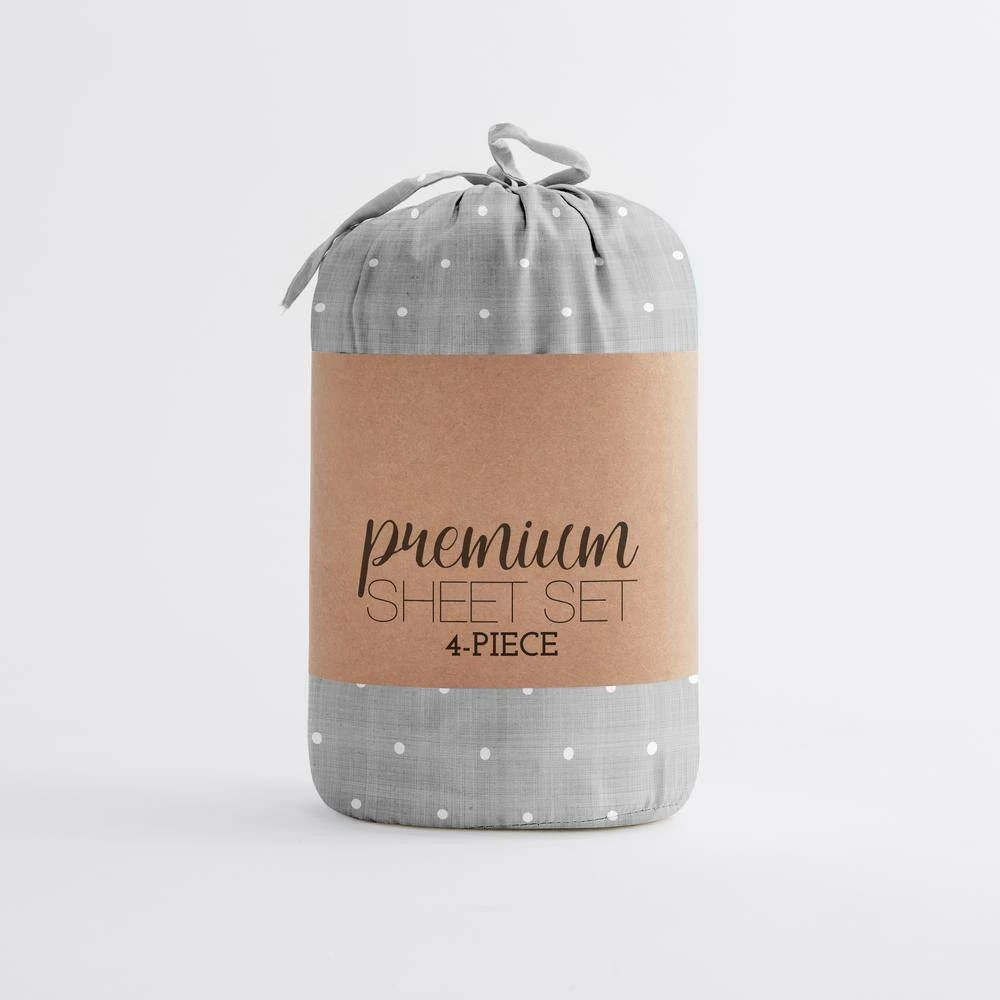 Deals ๐ Coupon ๐ 4-Piece Gray Geometric Microfiber Twin Sheet Set by Becky Cameron ๐งจ โค๏ธ 5 Deals ๐ Coupon ๐ 4-Piece Gray Geometric Microfiber Twin Sheet Set by Becky Cameron ๐งจ โค๏ธ - Image 5