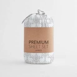 Cheap ๐ Cheap ๐ Premium Ultra Soft 4-Piece Light Gray Soft Bouquet Pattern Microfiber Full Sheet Set by Becky Cameron โ ๐ 9 Cheap ๐ Cheap ๐ Premium Ultra Soft 4-Piece Light Gray Soft Bouquet Pattern Microfiber Full Sheet Set by Becky Cameron โ ๐ -Becky Cameron Shop becky cameron sheet sets ieh 4pc sbq full lgray 44 1000