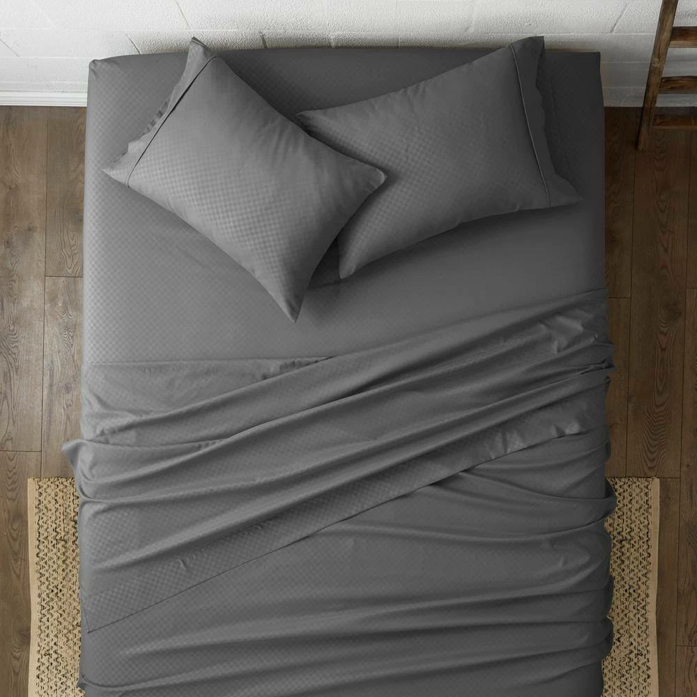 Best reviews of ๐ Budget ๐คฉ 4-Piece Gray Geometric Microfiber Queen Sheet Set by Becky Cameron โ๏ธ ๐ฅ 5 Best reviews of ๐ Budget ๐คฉ 4-Piece Gray Geometric Microfiber Queen Sheet Set by Becky Cameron โ๏ธ ๐ฅ - Image 5