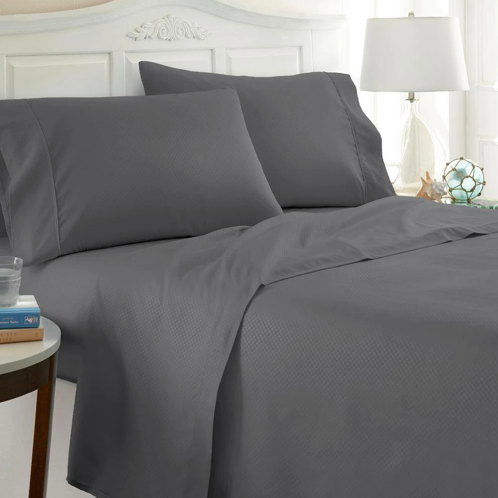 Best reviews of ๐ Budget ๐คฉ 4-Piece Gray Geometric Microfiber Queen Sheet Set by Becky Cameron โ๏ธ ๐ฅ 2 Best reviews of ๐ Budget ๐คฉ 4-Piece Gray Geometric Microfiber Queen Sheet Set by Becky Cameron โ๏ธ ๐ฅ - Image 2