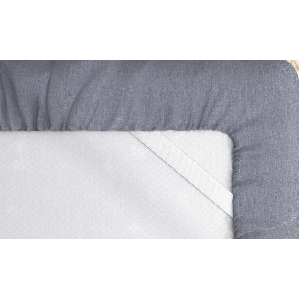 Deals ๐ Cheapest ๐ 4-Piece Gray Solid Linen & Rayon from Bamboo Blend California King Deep Pocket Bed Sheet Set by Becky Cameron ๐ฅ โญ 4 Deals ๐ Cheapest ๐ 4-Piece Gray Solid Linen & Rayon from Bamboo Blend California King Deep Pocket Bed Sheet Set by Becky Cameron ๐ฅ โญ - Image 4