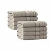 Deals 💯 Wholesale 🔔 Monroe 8-Pieces Beige Turkish Cotton Wash Towels by Enchante Home 😍 👍