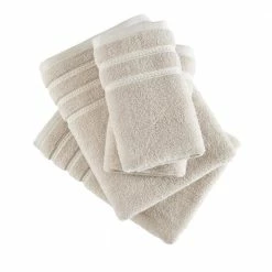 Coupon 🔥 Wholesale ❤️ Wakefield Solid 6-Piece Brown Cotton Towel Set by Laura Ashley 🔔 🎁 -Becky Cameron Shop brown laura ashley bath towels ushsac1200844 31 1000