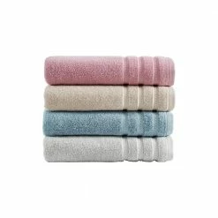 Coupon 🔥 Wholesale ❤️ Wakefield Solid 6-Piece Brown Cotton Towel Set by Laura Ashley 🔔 🎁 -Becky Cameron Shop brown laura ashley bath towels ushsac1200844 44 1000