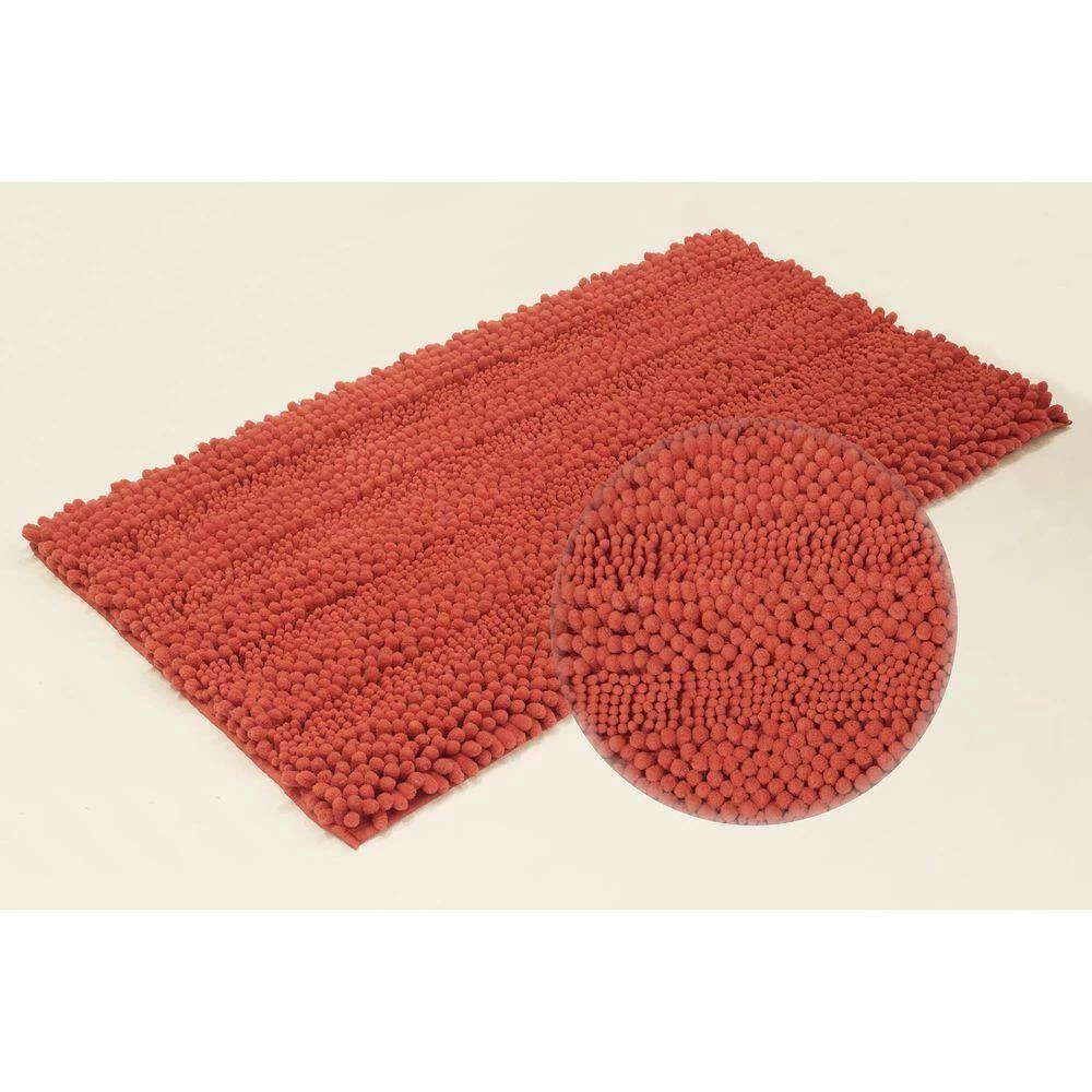 Brand new ๐ Brand new ๐ฅ Astor Striped Chenille 17 in. x 24 in./ 20 in. x 34 in. 2-Piece Plush Bath Mat Set in Coral by Laura Ashley ๐ โ 3 Brand new ๐ Brand new ๐ฅ Astor Striped Chenille 17 in. x 24 in./ 20 in. x 34 in. 2-Piece Plush Bath Mat Set in Coral by Laura Ashley ๐ โ - Image 3