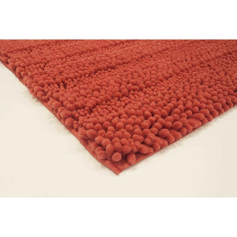 Brand new ๐ Brand new ๐ฅ Astor Striped Chenille 17 in. x 24 in./ 20 in. x 34 in. 2-Piece Plush Bath Mat Set in Coral by Laura Ashley ๐ โ 2 Brand new ๐ Brand new ๐ฅ Astor Striped Chenille 17 in. x 24 in./ 20 in. x 34 in. 2-Piece Plush Bath Mat Set in Coral by Laura Ashley ๐ โ - Image 2
