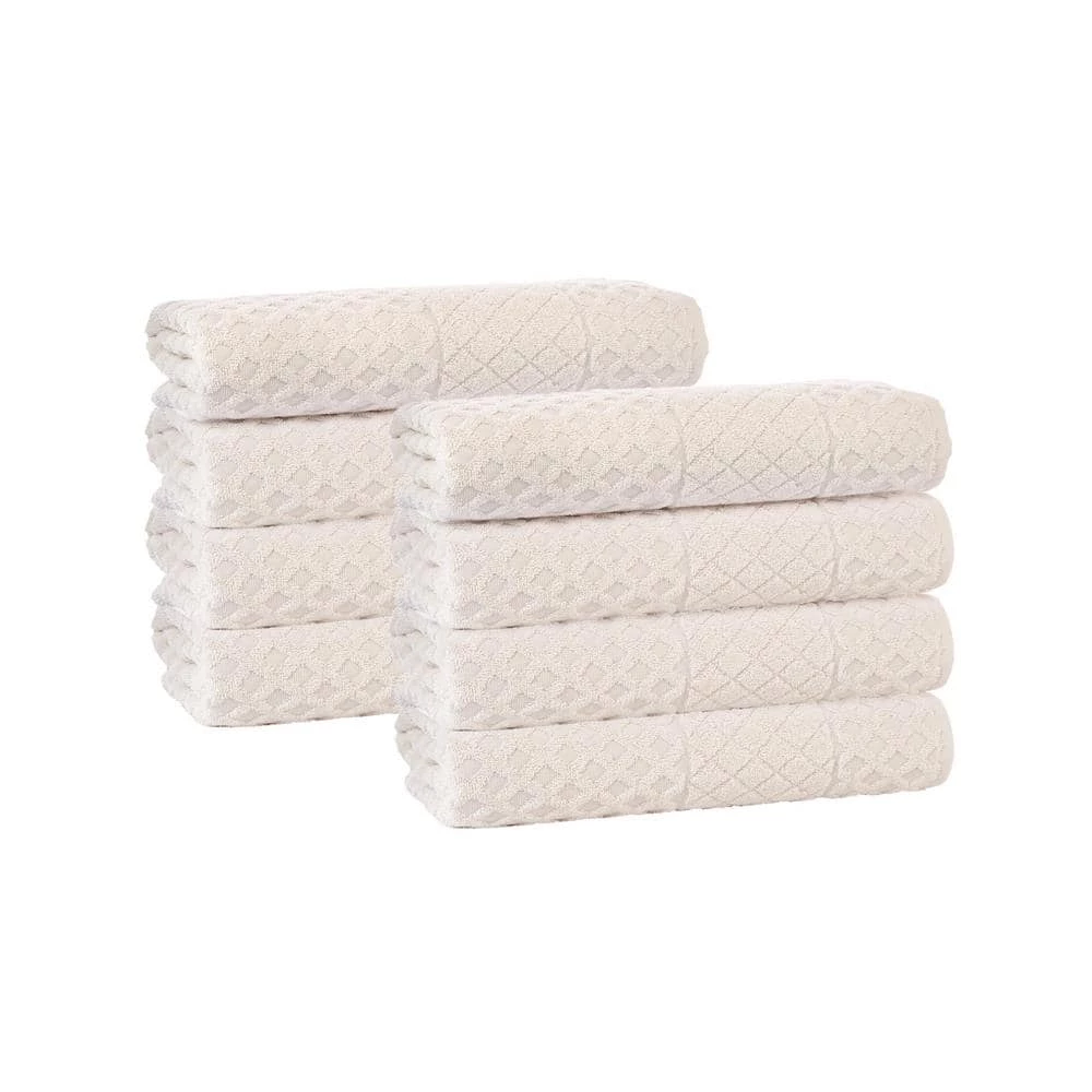 Deals ๐งจ Brand new ๐ Glossy 8 pcs Cream Turkish Cotton Hand Towels by Enchante Home ๐งจ ๐ 1 Deals ๐งจ Brand new ๐ Glossy 8 pcs Cream Turkish Cotton Hand Towels by Enchante Home ๐งจ ๐