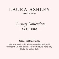 New 🔔 Best reviews of 🌟 Edens Stripe Multi-Colored Dark Grey/Light Grey 17 in. x 24 in. Striped Polyester Rectangle Bath Mat by Laura Ashley ✔️ ⌛ -Becky Cameron Shop dark grey light grey laura ashley bathroom rugs bath mats lab013312 fa 1000