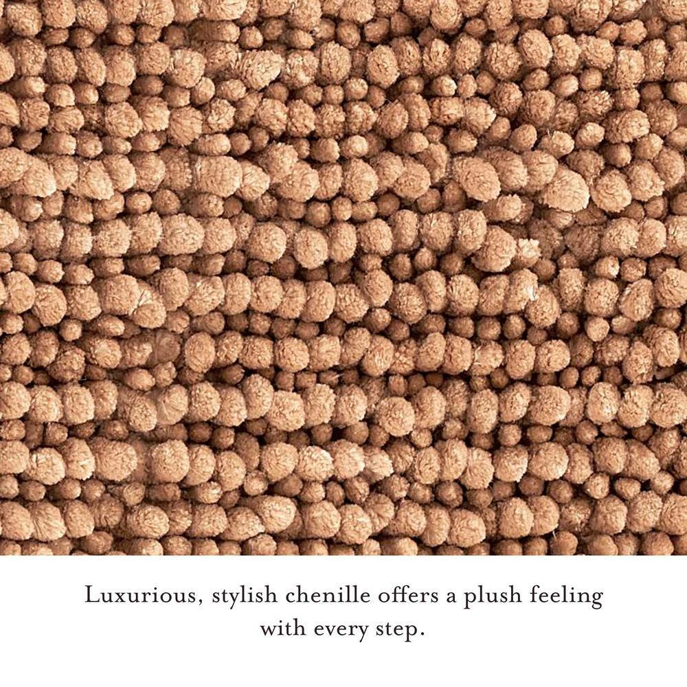 Best Sale ๐ Cheap โค๏ธ Butter Chenille Brown Polyester Rectangle 2- Piece Bath Mat Set by Laura Ashley โญ โญ 8 Best Sale ๐ Cheap โค๏ธ Butter Chenille Brown Polyester Rectangle 2- Piece Bath Mat Set by Laura Ashley โญ โญ - Image 8