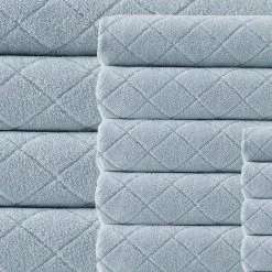 Deals 🤩 Outlet ✨ Gracious 16-Pieces Green Turkish cotton Towel Set by Enchante Home 🤩 🎉 -Becky Cameron Shop green enchante home bath towels graciogren16 4f 1000