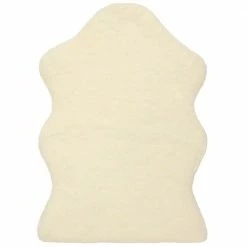 Discount 🔥 Brand new 🔥 Micro Sheep 2 ft. x 3 ft. Bath and Accent Rug, Ivory by Laura Ashley 🛒 😀