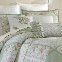 Wholesale โจ Cheapest ๐คฉ Harper 4-Piece Jade Green Floral Cotton Queen Comforter Set by Laura Ashley ๐ ๐ 8 Wholesale โจ Cheapest ๐คฉ Harper 4-Piece Jade Green Floral Cotton Queen Comforter Set by Laura Ashley ๐ ๐ -Becky Cameron Shop laura ashley bedding sets 220884 40 1000
