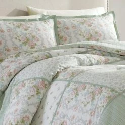 Wholesale โจ Cheapest ๐คฉ Harper 4-Piece Jade Green Floral Cotton Queen Comforter Set by Laura Ashley ๐ ๐ 9 Wholesale โจ Cheapest ๐คฉ Harper 4-Piece Jade Green Floral Cotton Queen Comforter Set by Laura Ashley ๐ ๐ -Becky Cameron Shop laura ashley bedding sets 220884 a0 1000