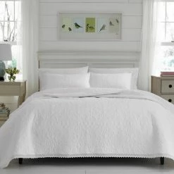 Top 10 โญ New ๐ Heirloom Crochet 3-Piece White Floral Cotton King Quilt Set by Laura Ashley ๐ฏ โญ 7 Top 10 โญ New ๐ Heirloom Crochet 3-Piece White Floral Cotton King Quilt Set by Laura Ashley ๐ฏ โญ -Becky Cameron Shop laura ashley bedding sets 221297 40 1000