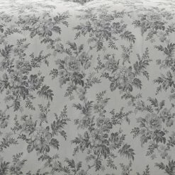 Wholesale 🎁 Deals ⭐ Annalise 2-Piece Gray Floral Cotton Twin Comforter Set by Laura Ashley ❤️ 🤩 -Becky Cameron Shop laura ashley bedding sets ushs8k1037627 1d 1000
