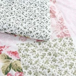 New 🥰 Discount 🎉 Ailyn 7-Piece Red Floral Cotton King Comforter Bonus Set by Laura Ashley 🎉 🔥 -Becky Cameron Shop laura ashley bedding sets ushs8k1175865 1f 1000
