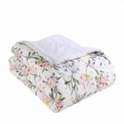 Best Sale 🎉 Deals 🔔 Meadow Breeze 7-Piece Purple Floral Cotton King Comforter Set Bonus by Laura Ashley 👏 🌟 -Becky Cameron Shop laura ashley bedding sets ushs8k1175906 44 1000