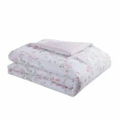 Outlet 👏 Discount 🔔 Fawna 7-Piece Pastel Red Cotton Full/Queen Bonus Comforter Set by Laura Ashley ⌛ 👏 -Becky Cameron Shop laura ashley bedding sets ushs8k1191990 1f 1000