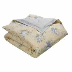 Cheapest 🔔 Buy 🎉 Maybelle 4-Piece Yellow Floral Cotton Queen Comforter Set by Laura Ashley 😀 🤩 -Becky Cameron Shop laura ashley bedding sets ushsa31149130 44 1000