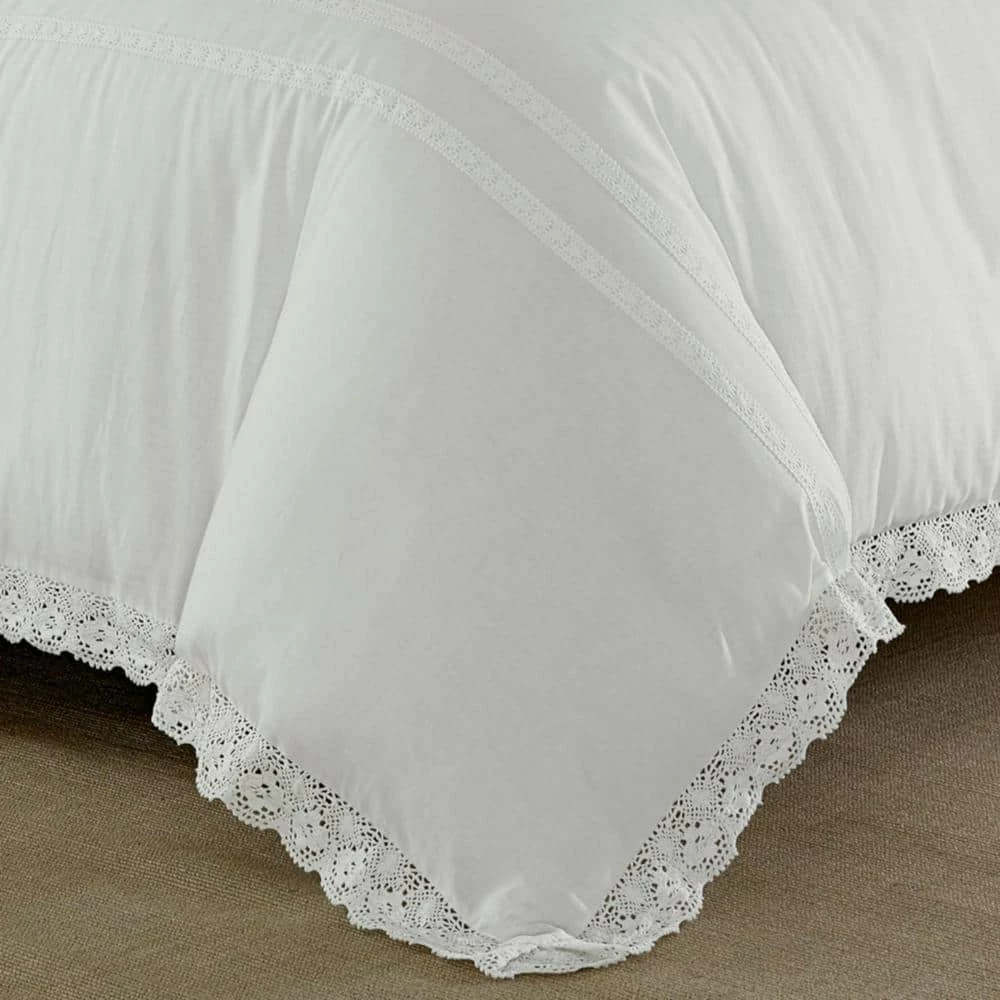 Buy ๐ฅฐ Coupon ๐ Annabella 2-Piece White Solid Cotton Twin Comforter Set by Laura Ashley ๐ ๐ฅฐ 5 Buy ๐ฅฐ Coupon ๐ Annabella 2-Piece White Solid Cotton Twin Comforter Set by Laura Ashley ๐ ๐ฅฐ - Image 5