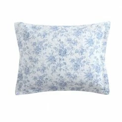 Cheapest 👏 Best Sale 💯 Walled Garden 3-Piece Blue Floral Cotton Full/Queen Quilt Set by Laura Ashley 💯 🥰 -Becky Cameron Shop laura ashley bedding sets ushsa91169167 66 1000