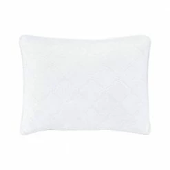 Cheap ✨ New ⭐ Cyndie Solid 3-Piece White Cotton Full / Queen Quilt Set by Laura Ashley 🥰 🛒 -Becky Cameron Shop laura ashley bedding sets ushsa91218524 44 1000