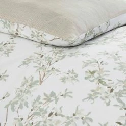 Brand new 😍 Outlet 😀 Lindy 3-Piece Green Botanical Cotton Full/Queen Duvet Set by Laura Ashley 🔔 💯 -Becky Cameron Shop laura ashley bedding sets ushsfn1184728 1f 1000