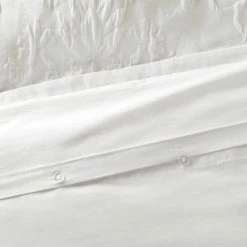 Budget ๐ Promo ๐งจ Rowland 3-Piece White Cotton Blend King Duvet Cover Set by Laura Ashley ๐ โ 10 Budget ๐ Promo ๐งจ Rowland 3-Piece White Cotton Blend King Duvet Cover Set by Laura Ashley ๐ โ -Becky Cameron Shop laura ashley bedding sets ushsfn1226060 4f 1000